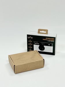 Kích thước tùy chỉnh logo in các tông sóng giấy bao bì hộp cho Creamer đóng gói hộp với móc áo cho bán lẻ - Product Image 2