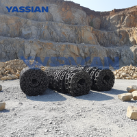 Chaîne de chenilles YASSIAN pour excavatrice, ensemble de train de roulement pour D7 D10