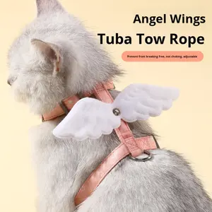 Arnés de correa de gato en forma de I de poliéster a la moda, artefacto Universal para caminar para perros, cinta a prueba de explosiones para mascotas pequeñas - Product Image 2