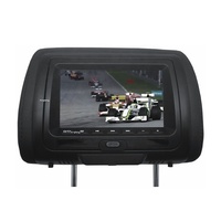 Ecran de voiture, moniteur DVD de 7 à 9 pouces, oreiller avec fermeture éclair, repose tête, pour le véhicule le plus populaire