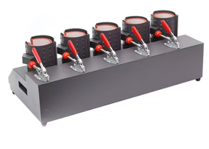 Máquina de Prensa de Calor Semiautomática 5 en 1, Eléctrica, 220V, para Imprimir en Tazas, Vasos y Botellas, Nueva - Product Image 5