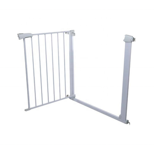 Barrière de sécurité pour bébé en métal durable, fermeture automatique, double verrouillage, installation facile, barrière extra épaisse pour animaux domestiques et chiens, barrière de sécurité pour escaliers, barrière de sécurité pour enfants - Product Image 5