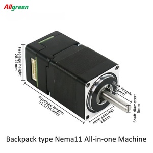 ออลกรีน พัลส์/RS485 DC20~30V 0.7/1.0A 1000PPR 0.09/0.18N.m 2 เฟส Nema11 ไดรเวอร์มอเตอร์สเต็ปเปอร์แบบรวมวงจรเปิด/วงจรปิด - Product Image 4