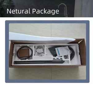 Robinet de baignoire autoportant Wayon noir mat, mitigeur à poignée unique pour hôtel de luxe et <span class=keywords><strong>spa</strong></span> - Product Image 5