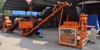 Machine hydraulique pour la fabrication de briques, verrouillage automatique en argile, meilleure vente