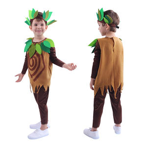 2024 Performance dei bambini della scuola materna di Halloween grande albero Cosplay Costume dramma teatrale foresta albero elfo giorno dei bambini Cosplay - Product Image 1