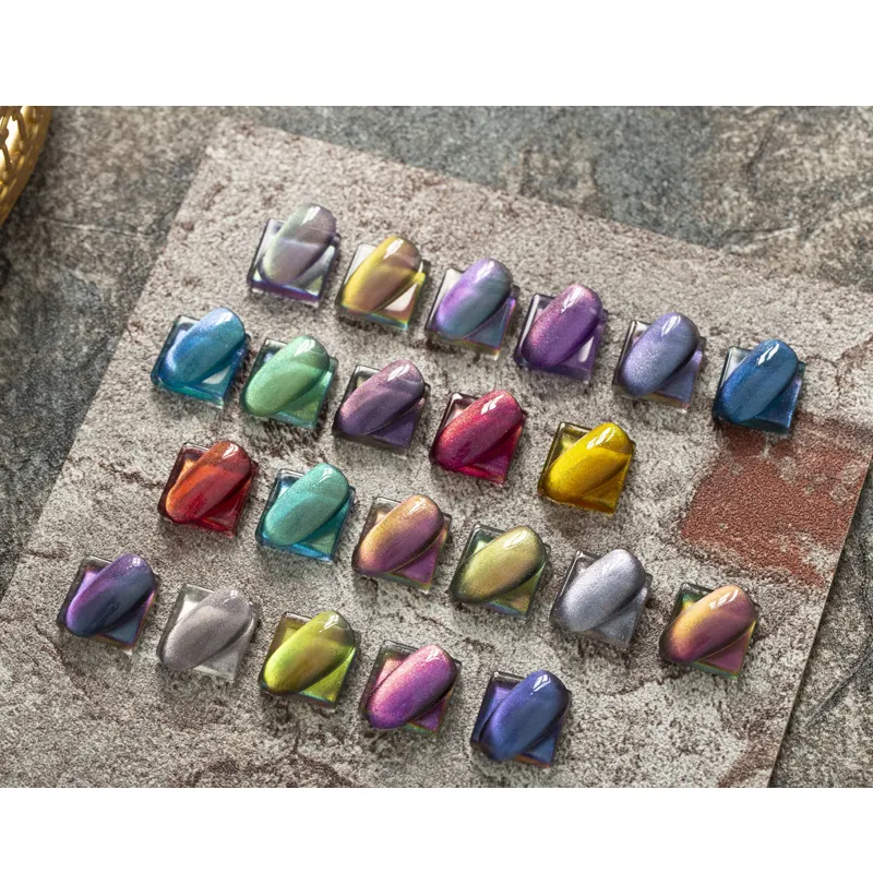 Vernis à ongles en cristal 2022 Offre Spéciale Gel Uv œil de chat doré