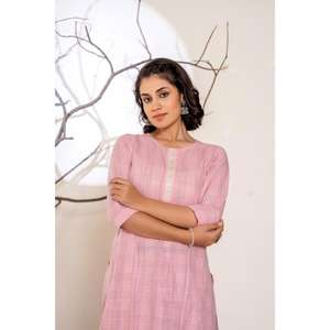 Pantalón Kurta recto de diseño hermoso de algodón para mujer de alta calidad con conjunto Dupatta ropa india de estilo pakistaní al por mayor - Product Image 5