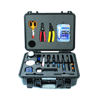 LINKSHIRE Boîtes à outils à fibres optiques 19-en-1 Durable Personnalisé 19 pièces Boîte à outils pour câbles à fibres optiques