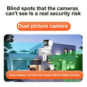 Rscamtom 4K ống kính kép 10x Zoom Mạng Máy ảnh 360 độ phát hiện chuyển động báo động ngoài trời an ninh máy ảnh không dây Wifi - Product Image 4