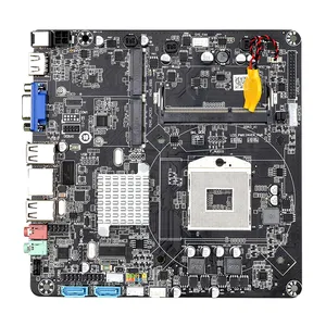 HM55 Motherboard Computer Mini itx Mainboard POS Advertising Machine Board Support I3 I5 I7 cpu Series PGA988