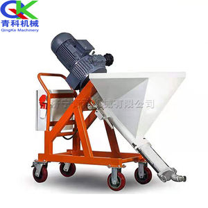 Machine de pulvérisation multifonctionnelle de <span class=keywords><strong>mortier</strong></span> de ciment de poudre de gypse de revêtement ignifuge - Product Image 4