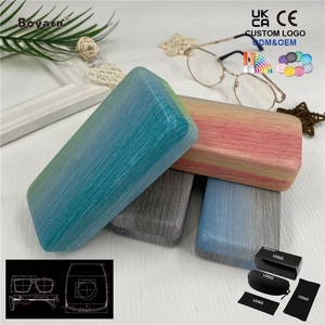 Boyarn Vente en gros <span class=keywords><strong>Étui</strong></span> <span class=keywords><strong>à</strong></span> <span class=keywords><strong>lunettes</strong></span> rigide unisexe personnalisé avec logo, tendance et coloré, <span class=keywords><strong>à</strong></span> prix abordable - Product Image 3