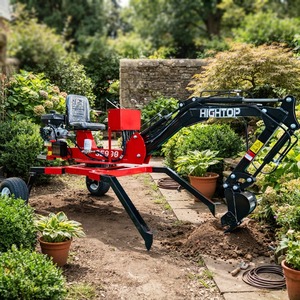 Mini-excavatrice araignée légère, fonctionnement flexible pour le creusement de fossés dans les vergers et les petits projets de construction, rotation OEM à 360° - Product Image 3