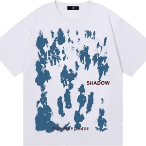 Short Sleeve Tees Oversized Creative Graffiti Short Sleeve Shirts Summer Casual Rapper Streetwear <b>Y2k</b> <b>Tops</b> Men's T-Shirt - Product Image 3