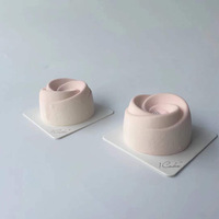 Moule en Silicone Fleur de Rose pour Gâteau Mousse, Écologique et Réutilisable pour DIY Fondant, Chocolat, Pâtisserie, Gelée, Bonbons, Argile, Sucre, Facile à Utiliser
