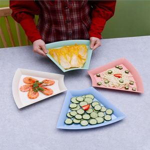 Ensemble d'assiettes en paille de blé écologiques avec impression sérigraphique personnalisée - Prêt pour les événements et promotions, faible MOQ - Product Image 4