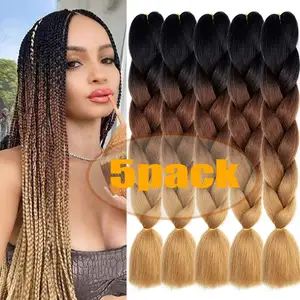 Trendy Wholesale two tone braiding hair For Confident Styles 