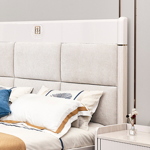 2026 ensemble de meubles de chambre à coucher modernes lit double king size chambre d'hôtel Suite cadre en bois ensembles de chambre à coucher complets de luxe pour la maison - Product Image 2