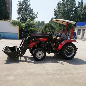Tracteurs agricoles Tavol pour l'agriculture 40 ch <span class=keywords><strong>45</strong></span> ch 4x4 Mini tracteurs agricoles avec chargeur frontal tout-en-un - Product Image 3