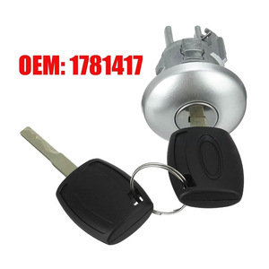 ฟอร์ด ทรานซิท MK8 ทัวร์นีโอ ชุดล็อคประตูหน้า 1781417 1926219 สีเทาอ่อน ABS อะไหล่เปลี่ยนกุญแจล็อค - Product Image 5