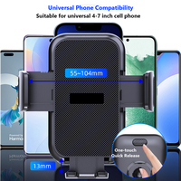Support de téléphone à évent rotatif à 2025 ° amélioré à 360 ° avec livraison rapide à haute stabilité et fonctionnalité flexible de suivi intelligent