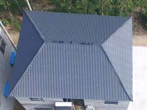 Kunstharz-Dachziegel im Antik-Stil für Hotels & Villen - Umweltfreundliche Hochproduktive PVC-Dachziegel - Product Image 4