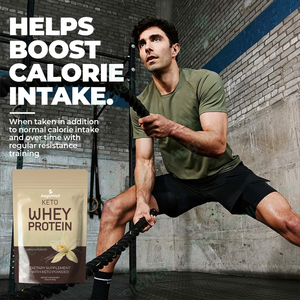 Aeglewell Marque Privée Keto Whey Mélange de Protéines de Lactosérum Naturelles Poudre de Protéines de Lactosérum en Emballage en Sac Fournit de l'Énergie - Product Image 5