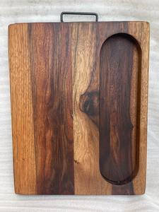 Extra Large Acacia Cutting Board Wooden Chopping Board Butcher Copping Block <b>Kitchen</b> Customized Hot Box <b>Wrap</b> Logo Packing - Product Image 4