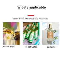 Bouteilles de parfum en verre de couleur ambre de haute qualité 10Ml 12 Ml avec bouteille de rouleau d'huile essentielle de boule d'acier inoxydable de transport