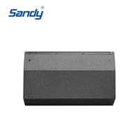 Enceintes Sandy Audio PD15M 15 pouces Moniteur de scène passif Moniteur professionnel Enceintes de sol alimentées pour extérieur