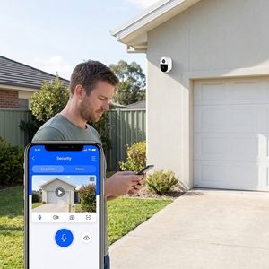 Caméra de surveillance sans fil 4G 3MP avec projecteur, <span class=keywords><strong>d</strong></span>étection PIR, compatible Google Home et Alexa, vente en gros <span class=keywords><strong>à</strong></span> bas prix, directement de l'usine (OEM/ODM) - Product Image 5