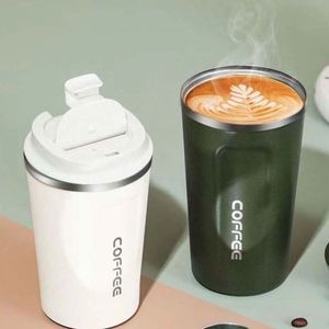 Venta al por mayor respetuoso con el medio ambiente reutilizable a prueba de fugas café de viaje 380ML taza de café pantalla inteligente de temperatura de acero inoxidable - Product Image 1