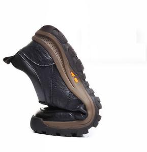 أحذية مشي رجالية مقاومة للماء موديل <span class=keywords><strong>2026</strong></span> جديدة من KJ بنعل مطاطي مانع للانزلاق برباط وبتصميم علوي من البولي يوريثان - Product Image 4