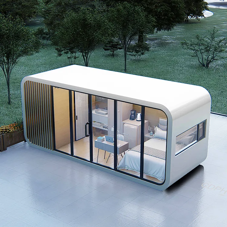 Goedkope Huis Directe Prijs Apple Cabine Container Aanpassen Geprefabriceerd Huis Stalen Frame Apple Container Huis