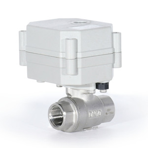 Tonhe Ball Valve DN15 Threaded Water Leak Protection For Pipeline With Alarm Function - Product Image 3