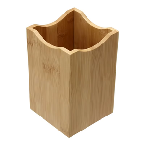 Ustensile de cuisine design chaud avec support Cuillère de cuisine Ensemble d'ustensiles en bambou de 7 pièces - Product Image 4
