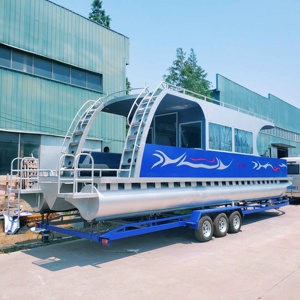 Bateau ponton personnalisé de toutes tailles à vendre - Product Image 4