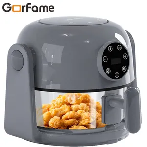 Wholesale Smart ALL-IN-ONE Air Fry / Pan Fry / Heater Flip and Grill 2L Digital Visible Air Fryer
