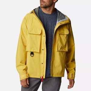 Vente en gros vestes imperméables pour hommes pour la randonnée veste épaisse en polaire à manches longues vêtements d'hiver pour hommes avec capuche - Product Image 5