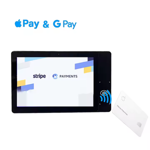 10inch máy tính bảng phía trước NFC Reader GMS chứng nhận tap để trả Android 14 máy tính bảng PC thanh toán Di động quốc tế POS thiết bị đầu cuối - Product Image 3