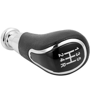 Poignée de levier de vitesses Lada 5 vitesses manuelle en cuir ergonomique noir, compatible Europe - Product Image 2