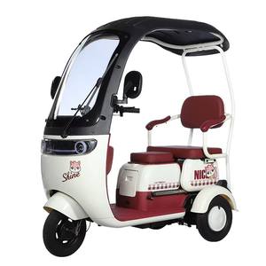 Motocicleta Eléctrica de Tres Ruedas Personalizable, Conveniente para la Ciudad, para Personas Mayores o con Discapacidad, con Capacidad para Tres Personas. - Product Image 1