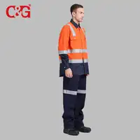 נראות גבוהות רעיוני בטיחות יציאת עובדים Workwear אחיד