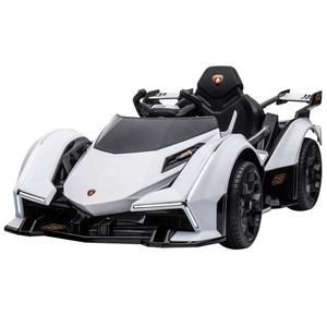 Voiture électrique pour enfants <span class=keywords><strong>Lamborghini</strong></span> V12 sous licence 2021, nouvelle voiture jouet, 12v - Product Image 3