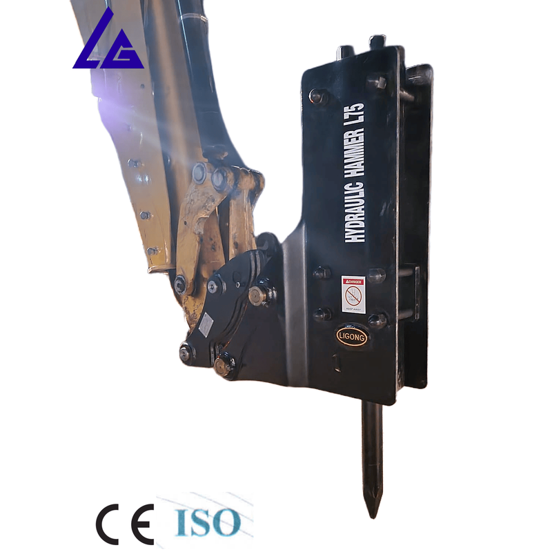 High Impact Hydraulic Post Hammer for