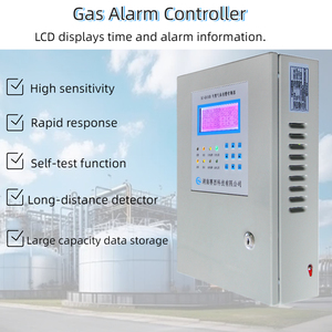 Nhà Máy Giá Doc chứng nhận cố định-loại thông minh 4in1 hồng ngoại (IR) Gas <span class=keywords><strong>Detector</strong></span> đa-gas Analyzer âm thanh/ánh sáng báo động H2S kim loại - Product Image 4