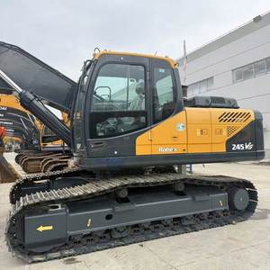 Mini-excavatrice hydraulique sur chenilles Hyundai HX245 d'occasion, pompe hydraulique PLC, boîte de vitesses, moteur - Excellent état, origine Japon, garantie 1 an - Product Image 1