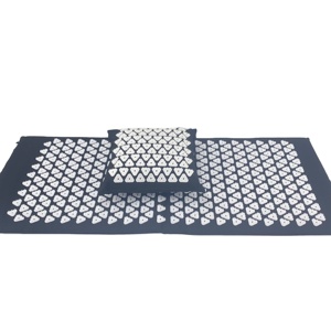 Juego de alfombrilla y almohada de acupresión con puntas, venta al por mayor, masajeador corporal Eco Natural de plástico, logotipo personalizado - Product Image 2