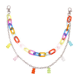 Cadena Corporal Unisex de Moda, Aleación de Zinc, Patrón de Estrellas, Uso Diario, Estilo Hip Hop Punk, Accesorio de Joyería Transfronteriza - Product Image 5